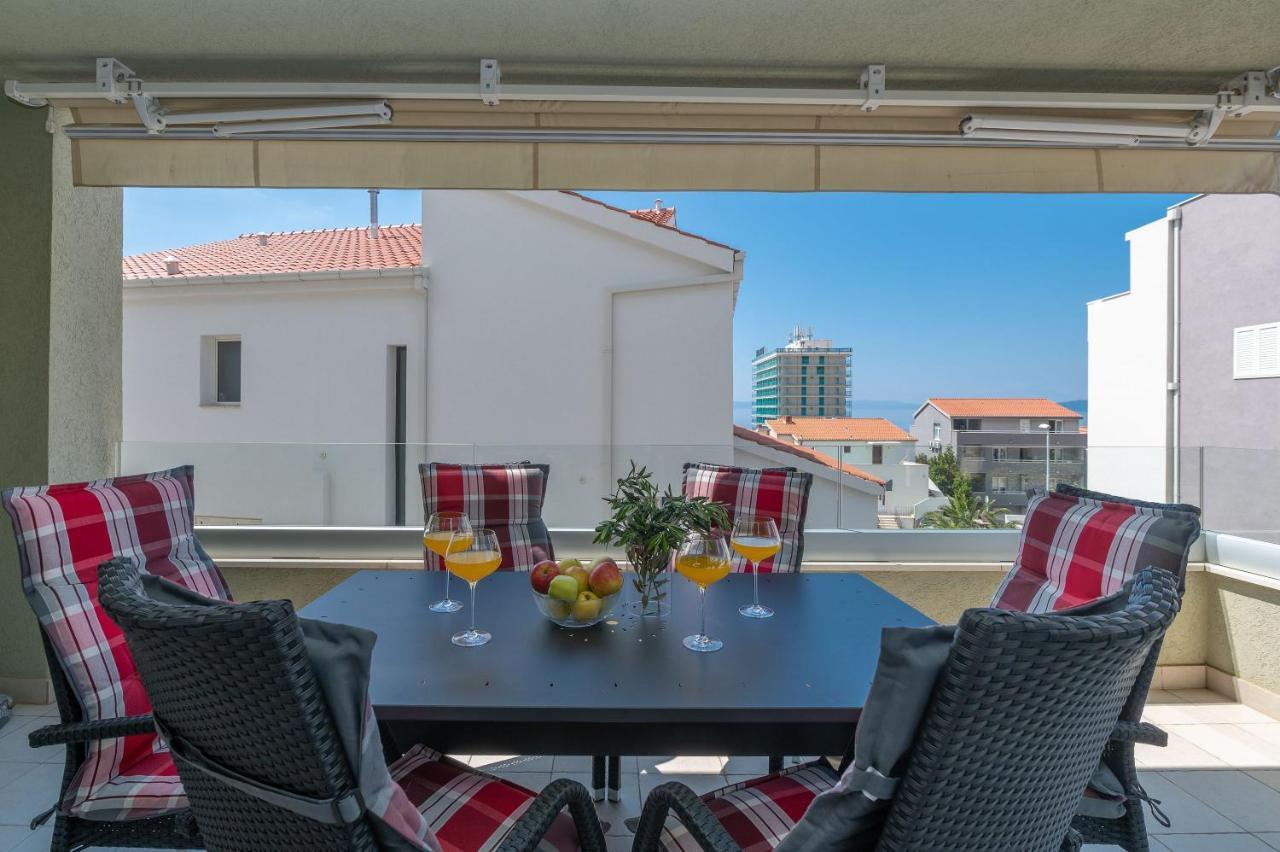 Luxury Apartment Purple Summer Sea View Makarska Exterior foto